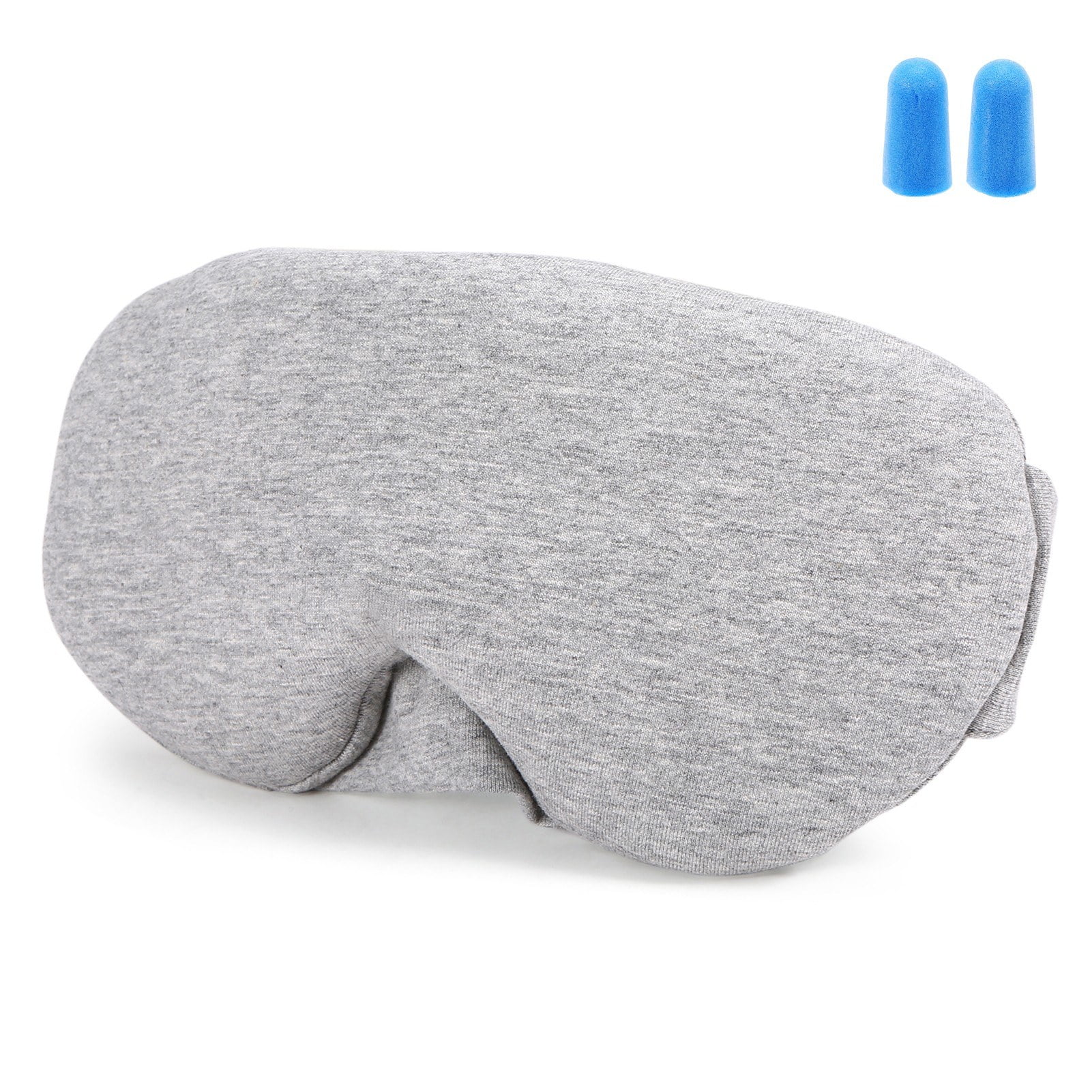 Cotton Light Blocking Sleep Eye Mask Soft Blindfold for Travel Use