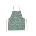 thumbnail image 1 of Cotton Linen Adjustable Apron for Cooking Rainproof Kitchen Bib Apron - Multicolor, 27x21 Inch, Oil-Resistant, Full Coverage, 1 of 6
