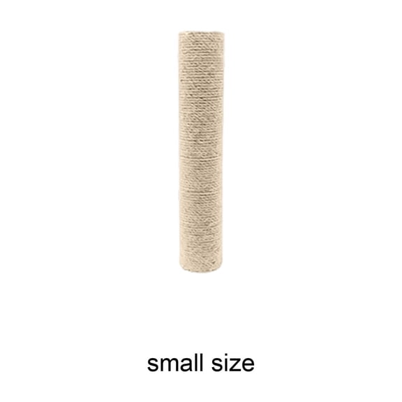 Cotton Linen Cat Scratching Post, Natural Sisal Rope Climbing Claw Grinder, Wall-Mounted Scratch Pad for Cage Indoor Claw Care Furniture Protection