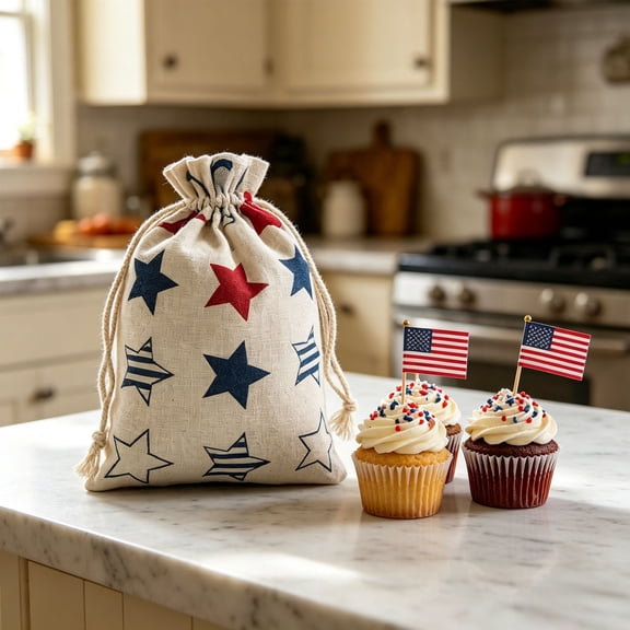 Cotton Linen Drawstring Gift Bag Burlap Jewelry Pouch for Wedding Favors Candy Party Supplies Home Storage