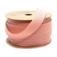 thumbnail image 1 of Cotton Linen Fabric Ribbon, 5/8-Inch, 25 Yards, Pink, 1 of 1