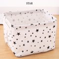 thumbnail image 1 of Cotton Linen Small Storage Box Cloth Toys Make Up Multipurpose Foldable Organizer Basket Bakul Serbaguna, 1 of 10