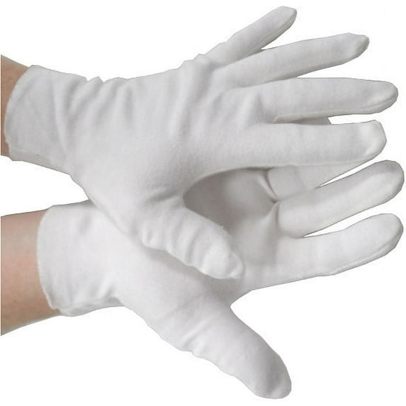 Cotton Lisle (Heavy Weight) Gloves (Sold by Dozen) Mens Size