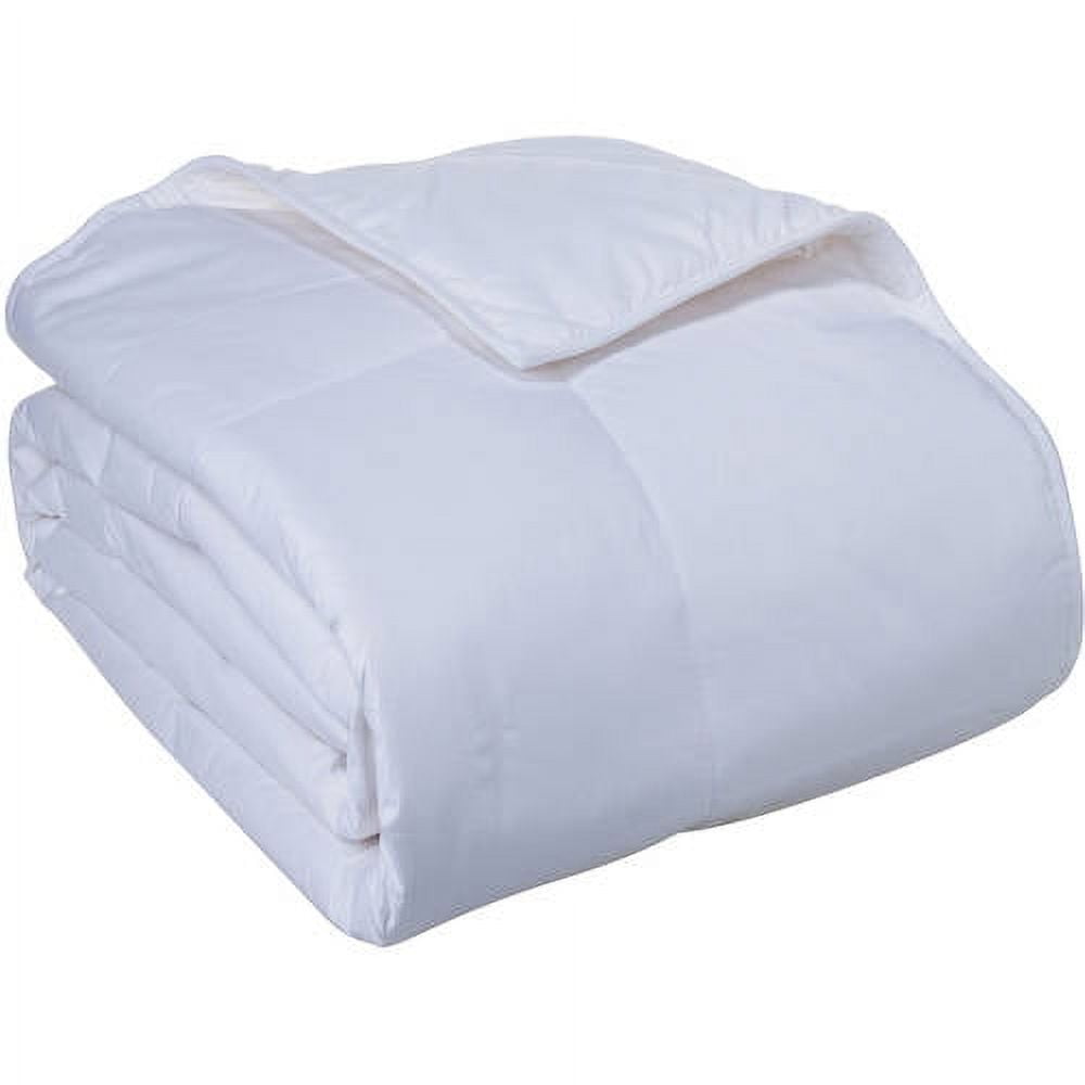 Breathable All-Season Full/Queen Cotton Blanket in White