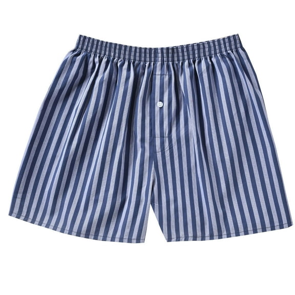 Cotton Loungewear Shorts for Men Summer Pajamas Pant Elastic Waisted Casual Sleepwear Short Pants