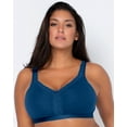 thumbnail image 1 of Cotton Luxe Unlined Wireless Bra - Blue Sapphire, 1 of 7