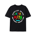 thumbnail image 1 of [Cotton Math Geek Tee] Funny Cotton Math Geek Graphic Tee - Short Sleeve Crew Neck T-Shirt for Men | Outdoor Casual Wear, Halloween Costume Idea, Unique Gift for Teachers and Math Enthusiasts, 1 of 9