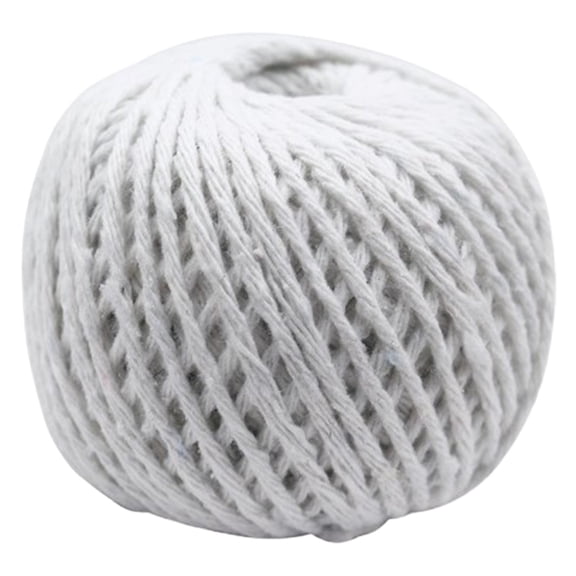 Cotton Meat Tying String Barbecue, Cotton Natural Cotton Thread for Cooking Crafts White, Natural Cotton Cooking String Meat Barbecue Tie Trussing Thread for Food Arts Crafts 70 Meters