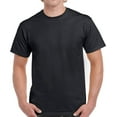 thumbnail image 1 of Cotton Men T-Shirt Gildan Single Shirt OR Pack of 6 Black Gray Color - S M L XL 2XL 3XL - Basic Casual Short Sleeve Men Tee, 1 of 2