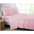thumbnail image 1 of Cotton Metrics 21 Inch King 4pc Sheet Set Pink 600TC 100% Organic Cotton King Size Bedding Set, Soft Sheets (King, Pink), 1 of 5
