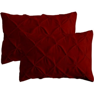 Red pillow shams walmart best sale