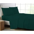 thumbnail image 1 of Cotton Metrics Linen Heavy Quality Top Bed Sheets 1000TC 100% Organic Cotton Flat Sheet Full Size, Flat Bed Sheets (Full, Teal Green), 1 of 5