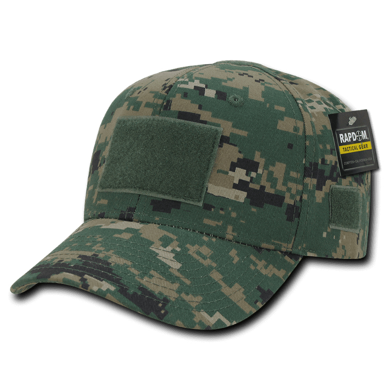 Cotton Military Tactical Structured Operator Contractor Caps Hats for Patch  Hook & Loop 