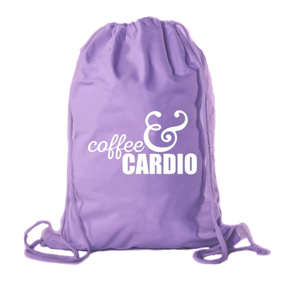 Cotton Motivational Gym Quote Bag, Gym Backpack with Inspirational Gym Quotes