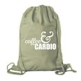 thumbnail image 1 of Cotton Motivational Gym Quote Bag, Gym Backpack with Inspirational Gym Quotes, 1 of 2