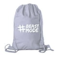 thumbnail image 1 of Cotton Motivational Gym Quote Bag, Gym Backpack with Inspirational Gym Quotes, 1 of 2