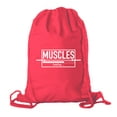 thumbnail image 1 of Cotton Motivational Gym Quote Bag, Gym Backpack with Inspirational Gym Quotes, 1 of 2