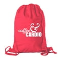 thumbnail image 1 of Cotton Motivational Gym Quote Bag, Gym Backpack with Inspirational Gym Quotes, 1 of 2