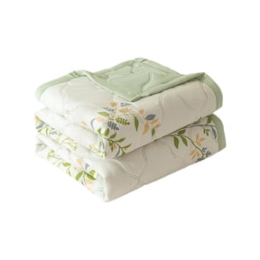Cotton Muslin Blanket for Adult, 78.7x70.8'' Inches Panda Bamboo Soft Cooling Breathable Lightweight Throw Blanket Cute Pattern for Bed Couch Sofa