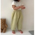 Cotton Muslin baby Pants Summer Gauze Antimosquito Pants Boys Girls