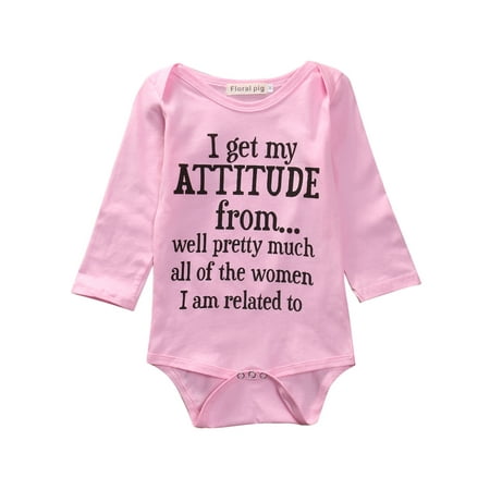 Cotton Newborn Baby Girls Bodysuit,Baby Shower Gift, Baby Girl Clothes Pink, Take Home Outfit