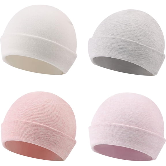 Cotton Newborn Baby Girls Hat Spring Newborn Boys Hat Cute Rabbit Infant Beanie