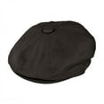 thumbnail image 1 of Cotton Newsboy Cap - XXL - Black, 1 of 1