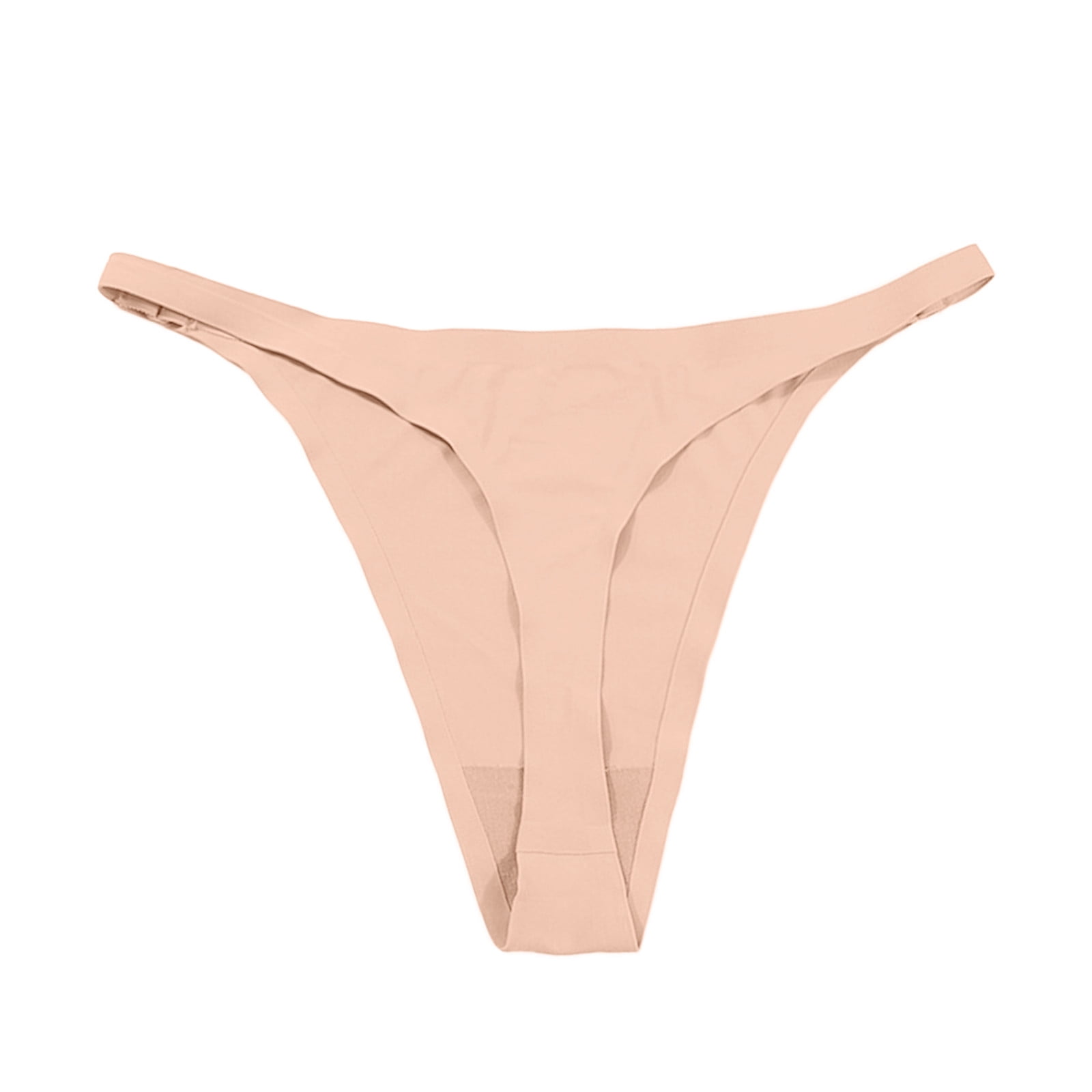 Cotton No Show Panties for Women Womens Cotton Stretch Underwear Soft Mid Rise Briefs Underpants