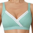 thumbnail image 1 of Cotton Nursing Bra with Removable Pads for Maternity and Postpartum Support, 1 of 4