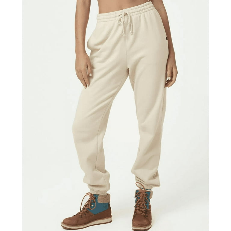 Cotton On Body Women s Plush Gym Track Sweatpants Beige XL