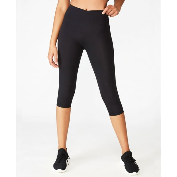 Cotton On Body Womens Active Core Capri Tight Pants Black M