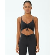 Cotton On Body Womens Contouring Ruched Vestlette Top Black XL