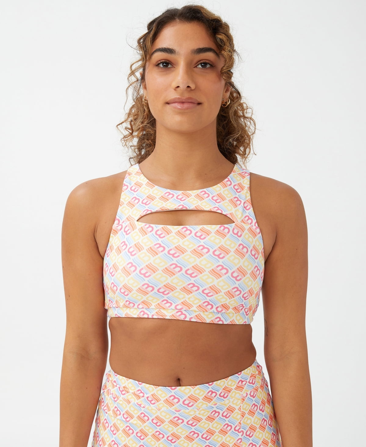 cotton on body crop tops