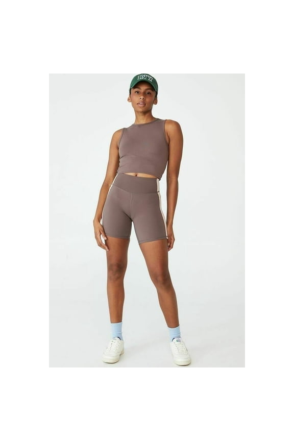 Ladies Ultra Soft Movement Tank Top, BROWNIE, M New with box/tags