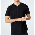 thumbnail image 1 of Cotton On Mens Organic Polo Shirt, Black, Small, 1 of 1