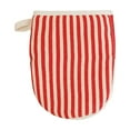 thumbnail image 1 of Cotton Oven Mitt with Vertical Stripe Pattern Heat Resistant Quilted Kitchen Glove for Cooking Baking Grilling, 1 of 2