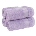 thumbnail image 1 of Cotton Paradise 100% Cotton 4 Piece Washcloths, Soft Absorbent Small Hand Face Towels Wash Rags for Body, Lilac, 1 of 6