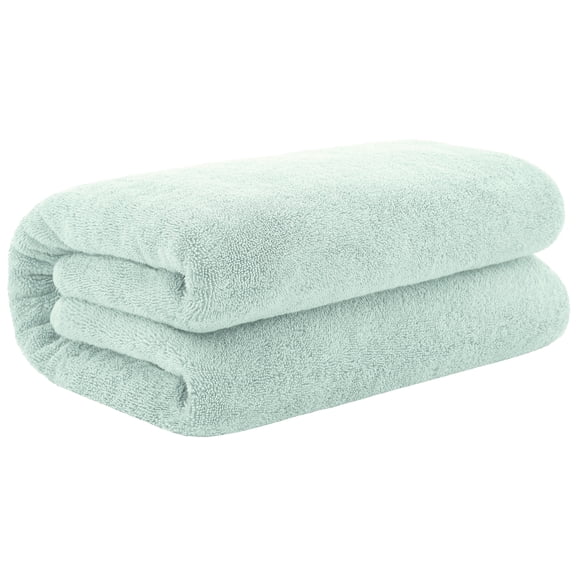 Cotton Paradise 100% Cotton 40 by 80 inches Bath Sheet, Soft Absorbent Quick Dry Towels for Bathroom, Mint