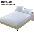 thumbnail image 1 of Cotton Percale Fitted Sheet Queen Size, 1 Deep Pocket Fitted Sheet, Crisp and Cool Strong Bed Paraugas, 1 of 5