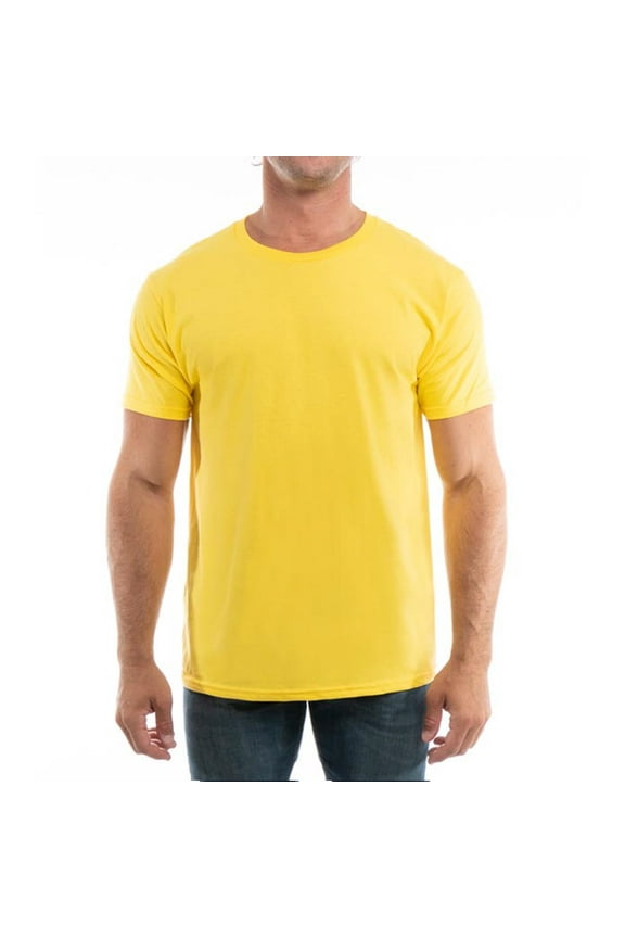 Cotton Perfection Crew T-Shirt - Yellow XL