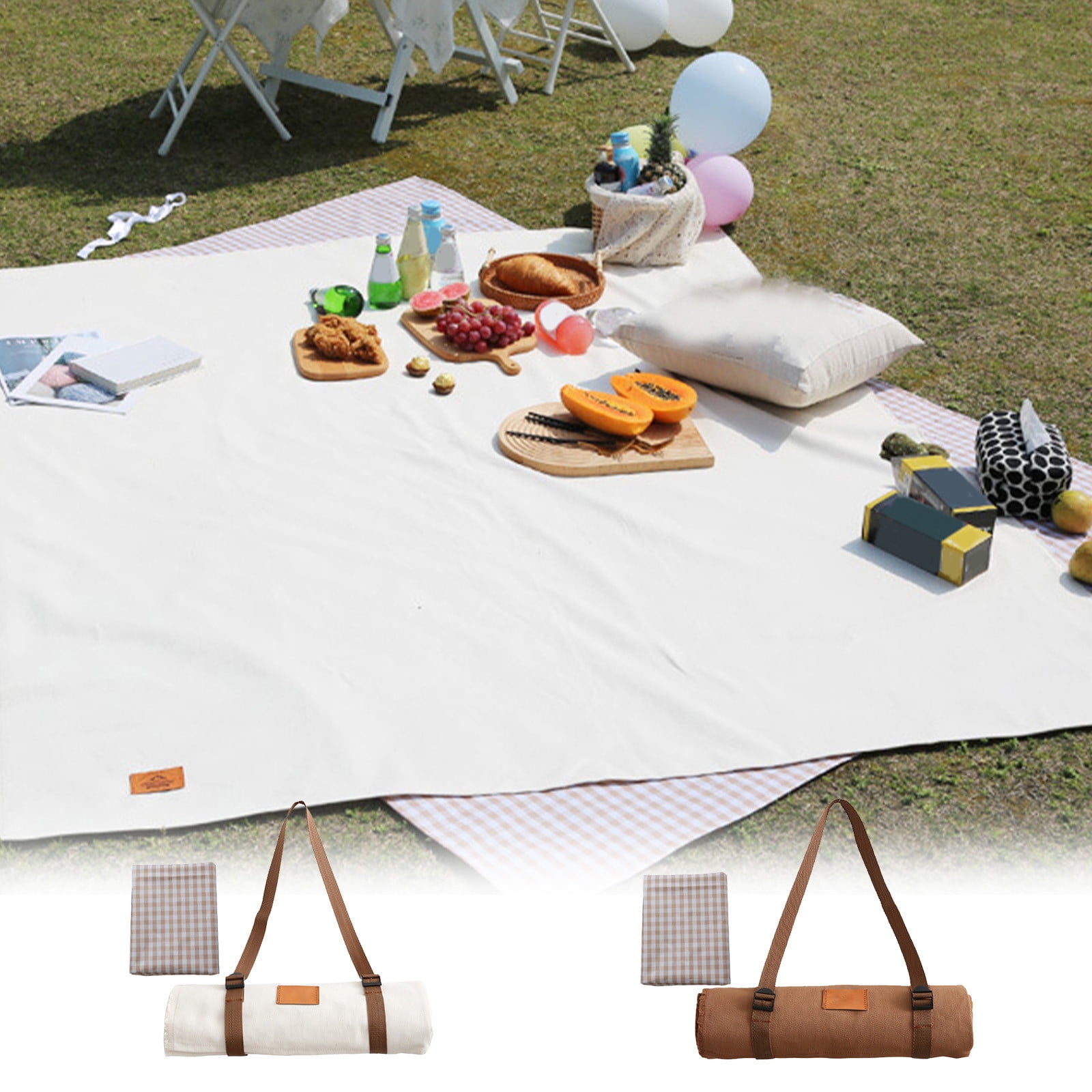 Pinic Mat Design Cotton Picnic Mat, Outdoor Camping Pad, Waterproof Surface, Easy Clean ...