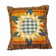 thumbnail image 1 of Cotton Pillow Yellow Multi Sunflower 16" Square | Renovator's Supply, 1 of 3