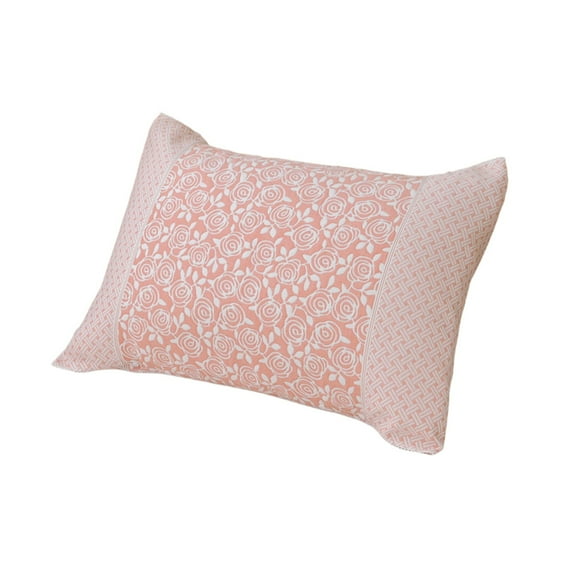 Cotton Pillowcase, Floral Pillow Cover, 50x108cm Soft Breathable Antis Pilling Pillowcase, Multi Color Floral Design, Easy Care Machine Washable Household Bedding Accessory