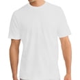 thumbnail image 1 of Cotton Plus Short Sleeve Crewneck T-Shirt - White Case of 24, 1 of 1