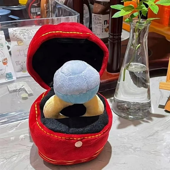 Cotton Plush Cloth Large Ring In Gift Box For Winter Confession Proposal Prop Doll And Ring Set