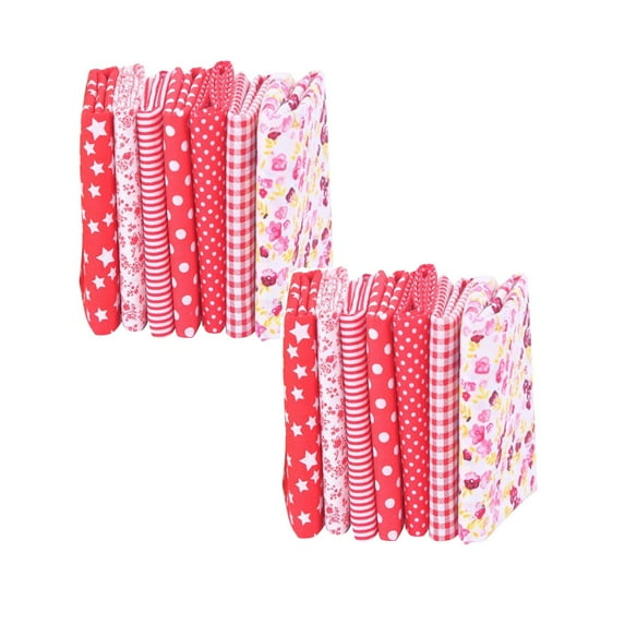 Cotton Pocketing Frabic,Cotton Crafts Fabric Bundle Patchwork Squares Quilting Sewing Patchwork DIY 7PCS