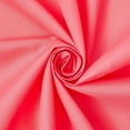 thumbnail image 1 of Cotton Polyester Broadcloth (44/45 Inch) Plain Weave Fabric By The Yard - For Sewing Fashion Apparel, Decor, & More (Neon Fuchsia, 1 Yard), 1 of 4