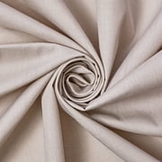 Cotton Polyester Broadcloth Fabric Premium Apparel Quilting 45" Silver