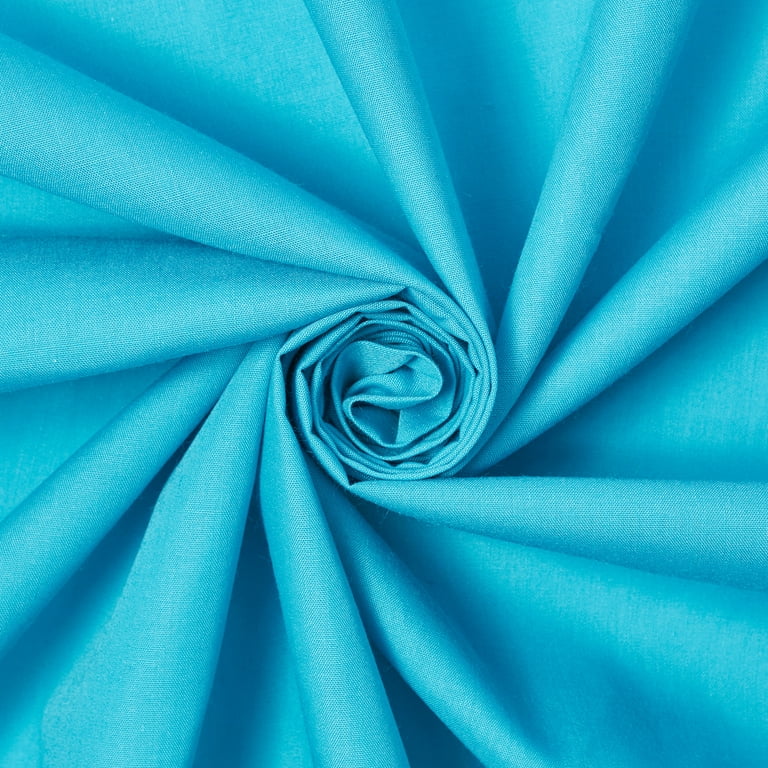 ENTELARE 11oz Polyester Blend Upholstery Sewing Fabric by The Yard Width 57 Inches Teal Blue