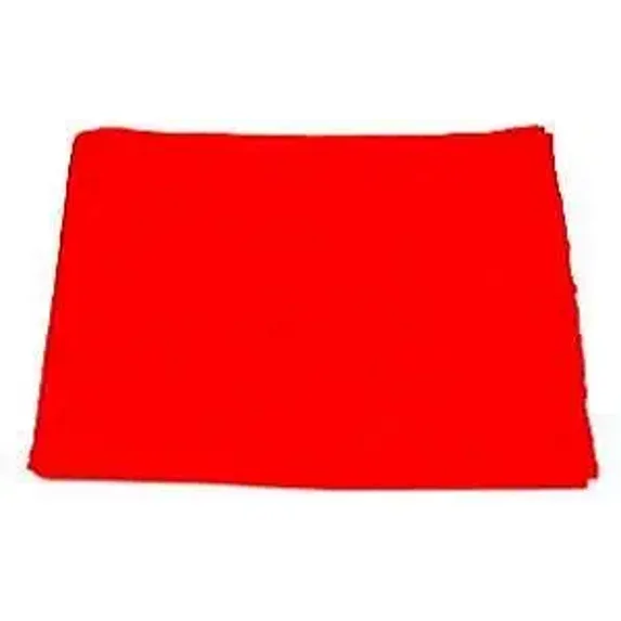Cotton Pooja Aasan Cloth – 1 Meter Traditional Prayer Mat for Mandir, Meditation & Yoga – Available in Red – Indian Puja Aasan for Home Temple